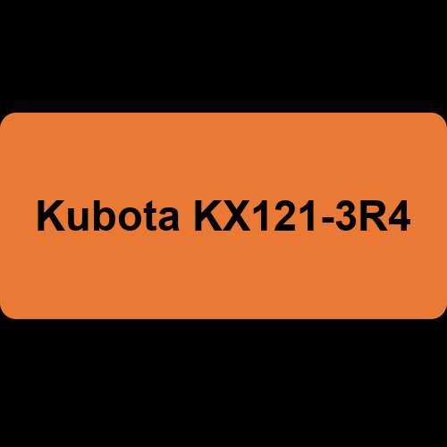 Kubota KX121-3R4